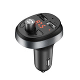 LE TIMBRE DC-C5 DUAL USB PORTS CAR CHARGER WITH BLUETOOTH FM TRANSMITTER