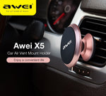 AWEI X5 Air Vent Mount Magnetic Car Holder